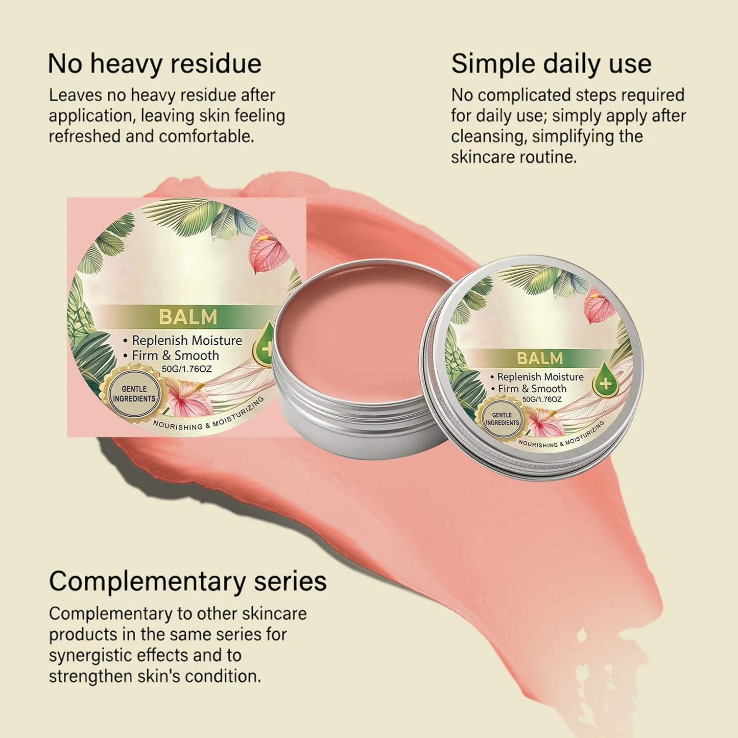 Organic Herbal Soothing Cream – Centella Asiatica Face & Body