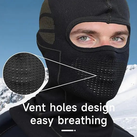 Men Women Cold-Proof Thermal Scarf Winter Ski Hat Balaclava Full Face Mask Ski Cycling Hunting Head Neck Cover Helmet Liner Cap Peaceful Pleasures Health and Wellness