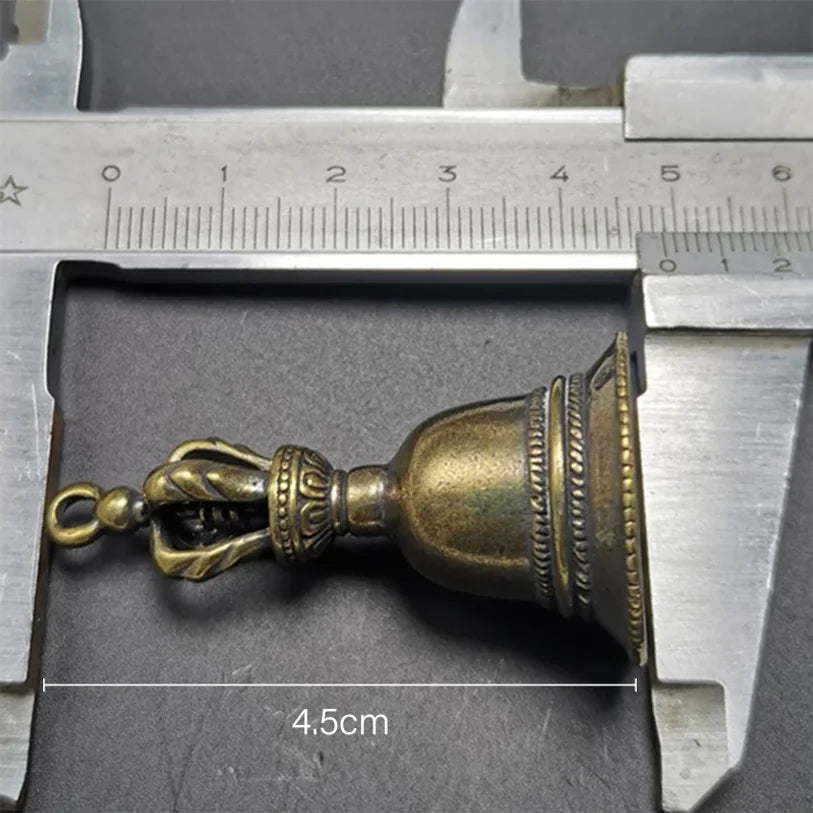 Tibetan Bronze Wind Bell – Die-Cast Copper Hanging Decor