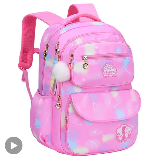 Kawaii Girls School Backpack – Cute Pink Waterproof Kids Bag Kids School Backpack Oasis Select