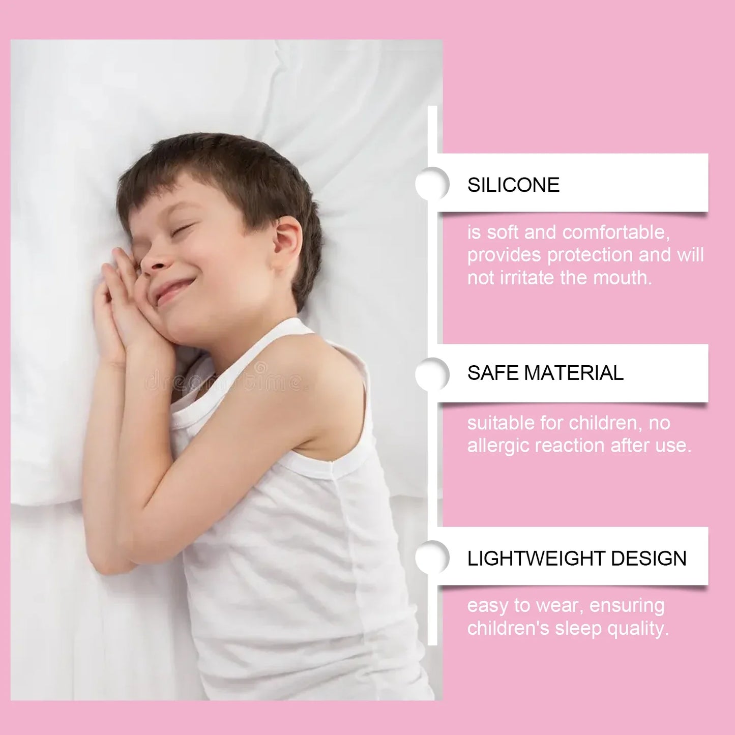 Kids Silicone Night Guard – Teeth Grinding & Biting Protector