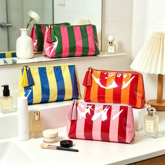 Travel Makeup Bag – Water-Resistant Cosmetic Organizer Pouch Travel Cosmetic Bag Peaceful Pleasures Health and Wellness