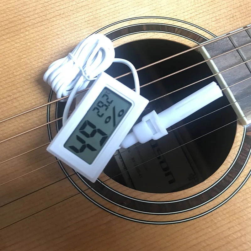 Guitar Humidifier Temperature Hygrometer Ukulele Violin Desiccant