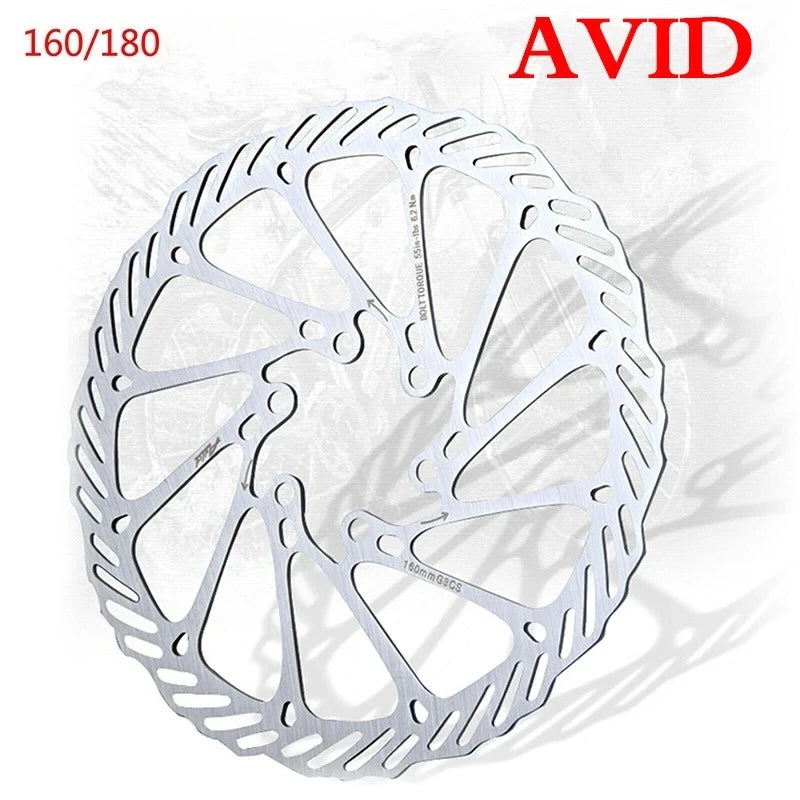 AVID Disc Brake Rotor G3 160mm G3 180mm Hydraulic Brake Rotors Heat Dissipation Road Mountain Bike Rotor Fit Shimano SRAM Peaceful Pleasures Health and Wellness
