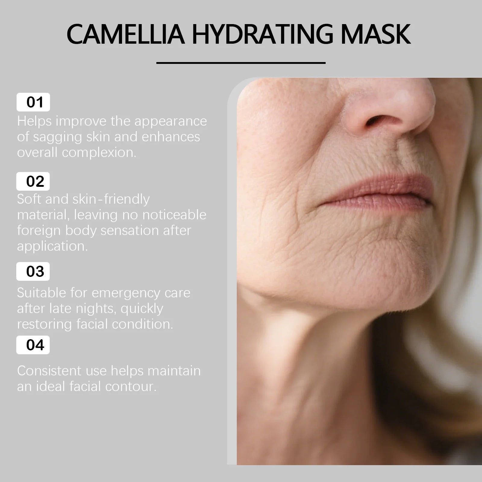 Facial Mask Double Chin Lifting Patches for Women Peaceful Pleasures Health and Wellness