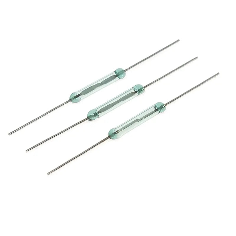 10PCS Reed switch MKA14103 Normally Open 2*14MM Gold / Silver Mka-14103 Magnetic Induction Switchs Peaceful Pleasures Health and Wellness