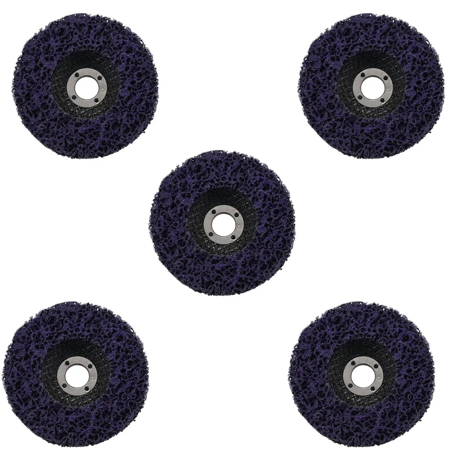 A36T-25Pcs Durable Poly Strip Disc Wheel 100X16mm Wood Metal Paint Rust Removal Clean Abrasive Tools For Angle Grinder Peaceful Pleasures Health and Wellness