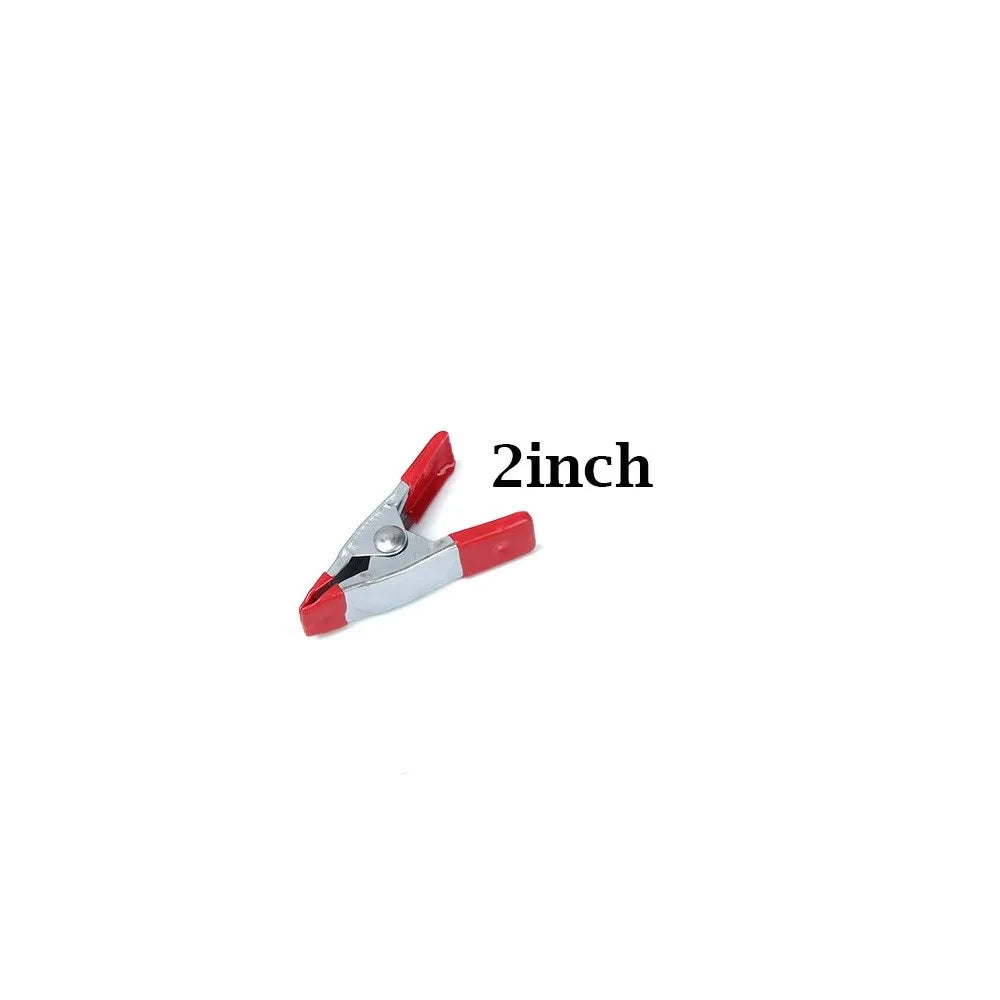 2 4 Metal A-shaped Spring Clip Multi-purpose Woodworking Electrician