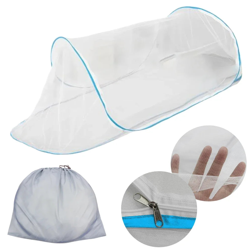 Pop-Up Mosquito Net Tent – Portable Zipper Camping Mosquito Net Peaceful Pleasures Health and Wellness