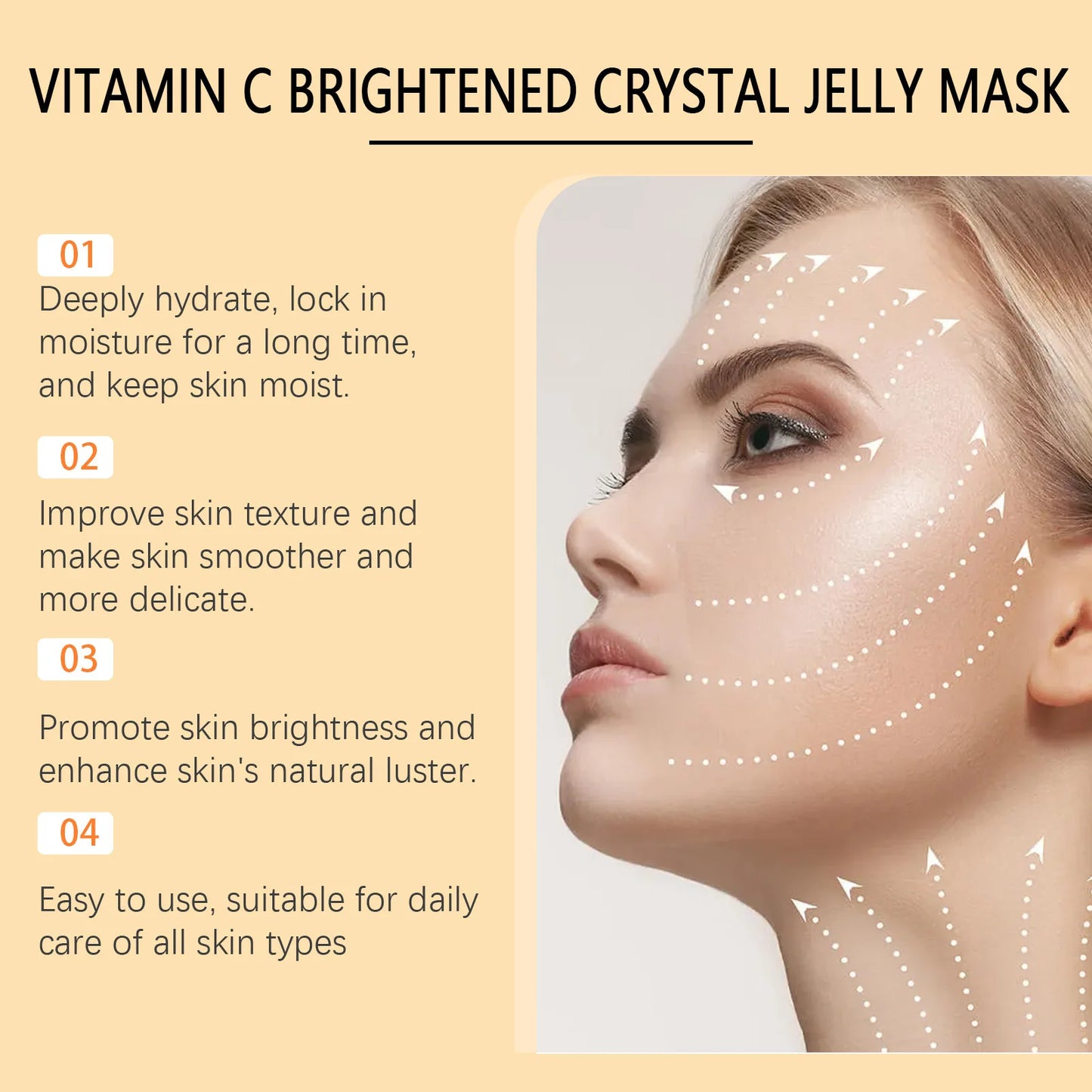 Jelly Mask Powder Hydrating Rose 24k Gold Soft SPA Nourishing Moisturize Peel OFF Facial Revitalizing Crystal DIY Facial Mask Peaceful Pleasures Health and Wellness