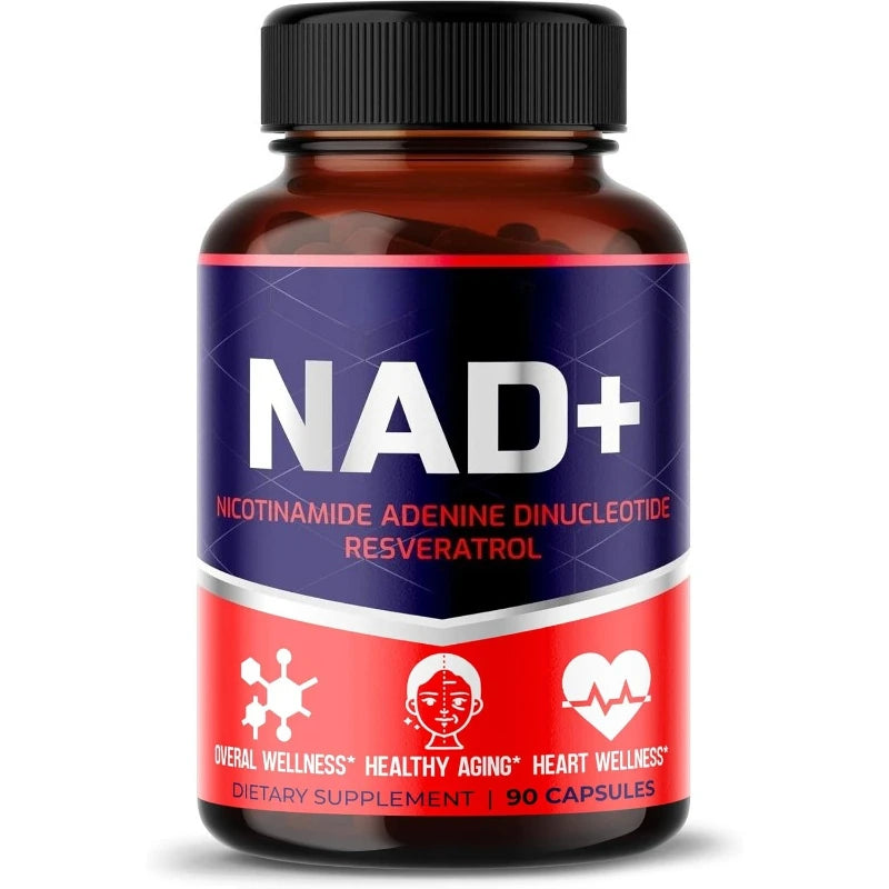 NAD+ 300mg Trans-Resveratrol Quercetin Rhodiola – 90 Capsules