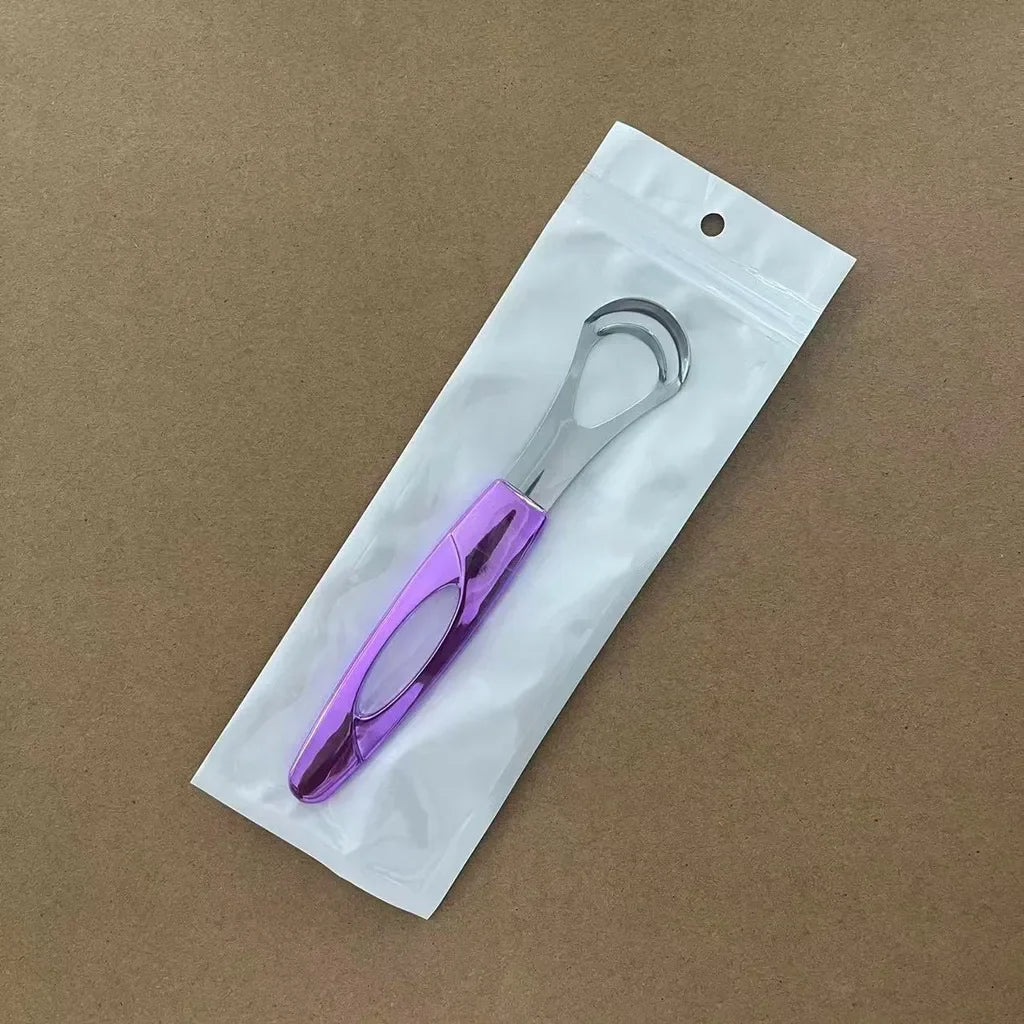 Stainless Steel Tongue Cleaner – Double Scraper, Fresh Breath