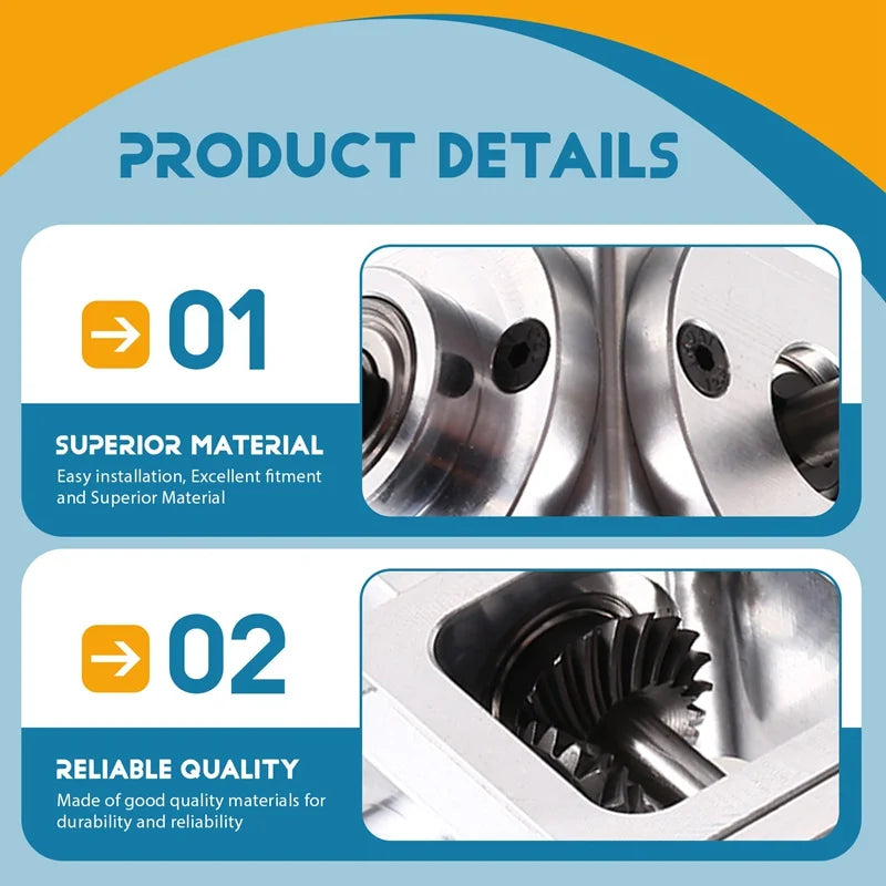 Y51A-Gearbox 90 Degree Right Angle Bevel Gear-Box With Mounting Hole 1:1 Shaft 1 Module 20 Teeth Bevel Gear A/B/C/D Peaceful Pleasures Health and Wellness