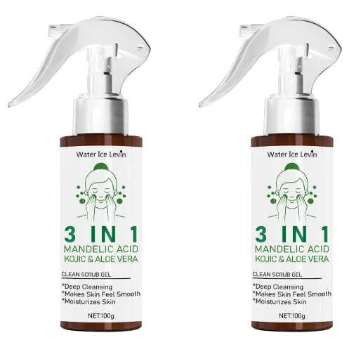3-in-1 Mandelic Acid & Kojic Acid Scrub Gel with Aloe Vera