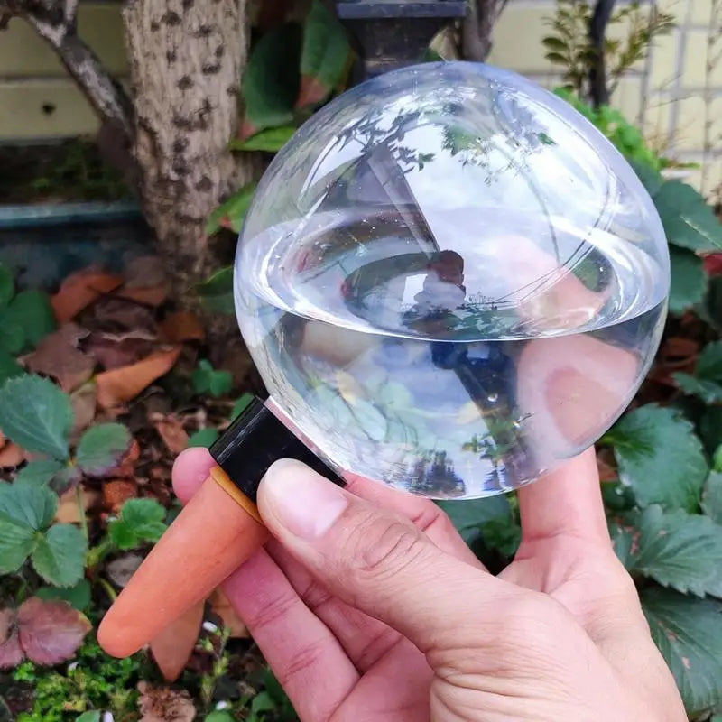 Pot Watering Spikes Automatic Multifunctional Watering Globes 500ml Portable Watering Stakes for Home Balcony Living Room Peaceful Pleasures Health and Wellness