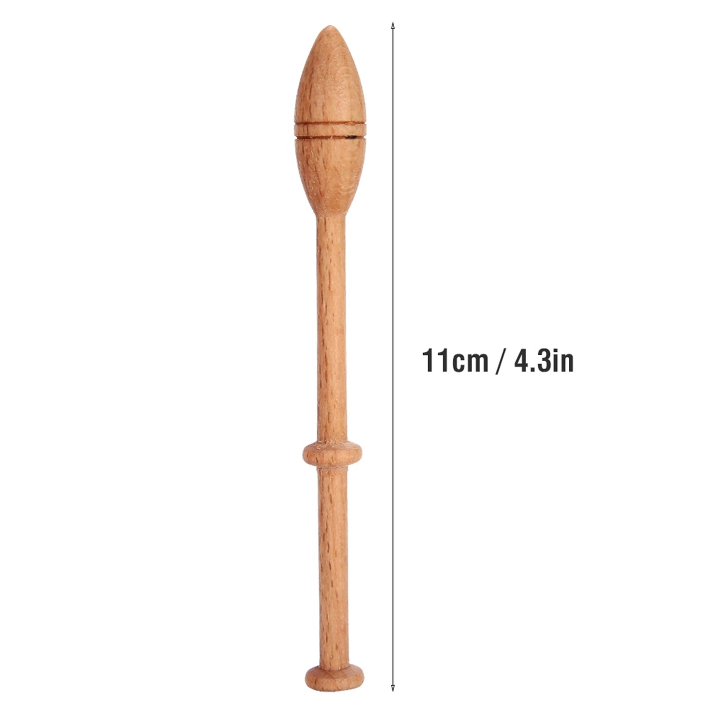 Lace Bobbin Wooden Antique Vintage French Artisan Craft Turned Wood
