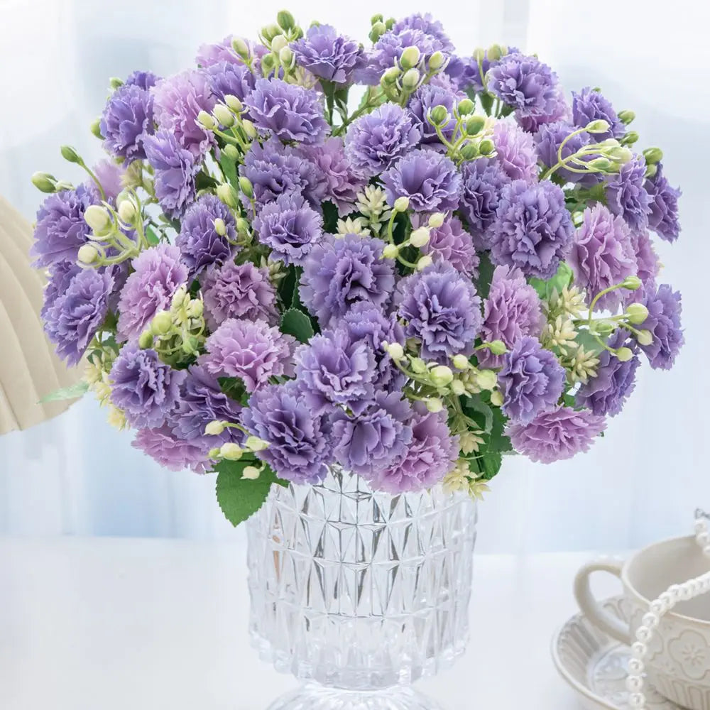 Silk Carnation Artificial Flowers | Wedding, Home & Party Décor