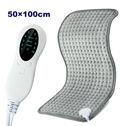 Home Electric Heating Pad Back Shoulder Office Winter Warming Blanket 10 Heat Thermal Mat Abdomen Period Menstrual Belt Peaceful Pleasures Health and Wellness