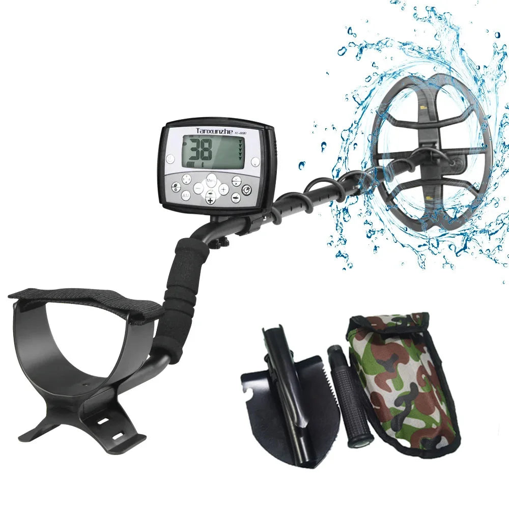 TC-800 Metal Detector Professional High sensitivity Gold Detector Treasure With Single frequency technology Peaceful Pleasures Health and Wellness With sand shovel