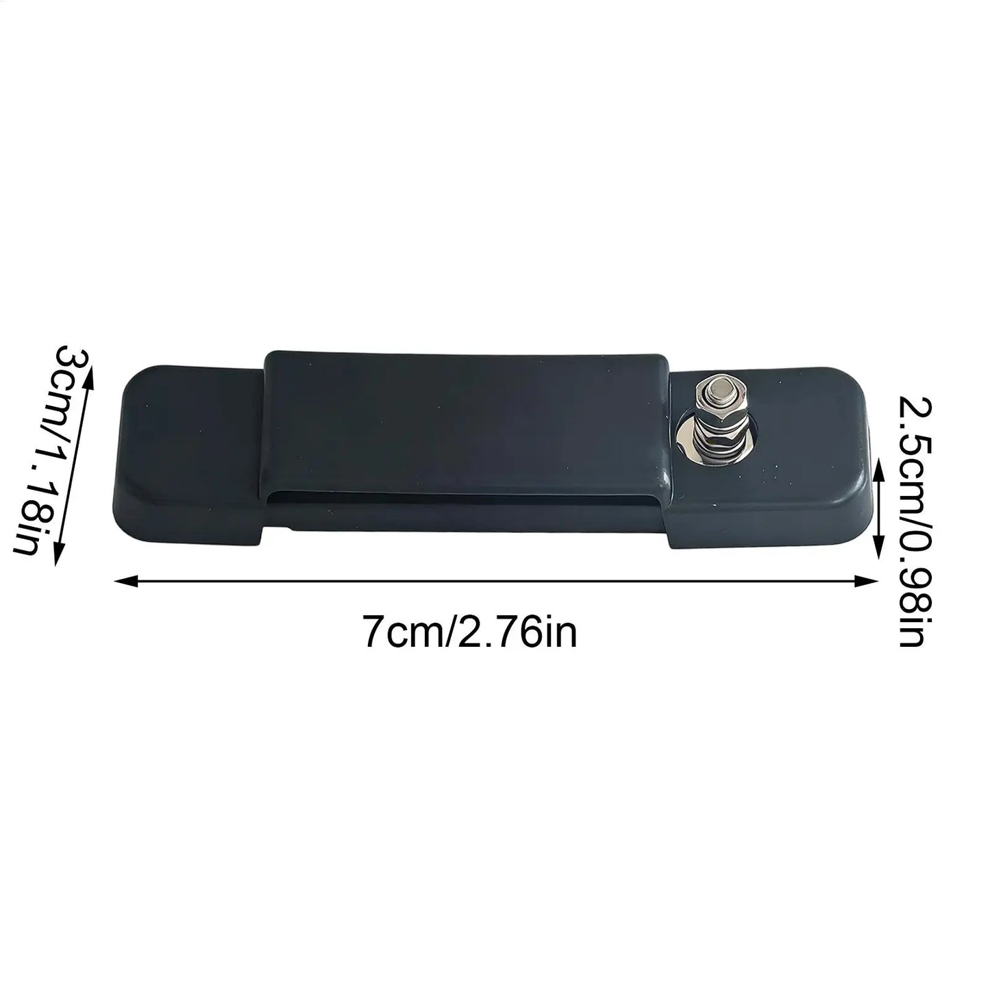 Electrical Terminal Block 12 Position Power Rail Panel Adapter With Cover Terminal Strips Electrical For Boat Marine Automotive Peaceful Pleasures Health and Wellness