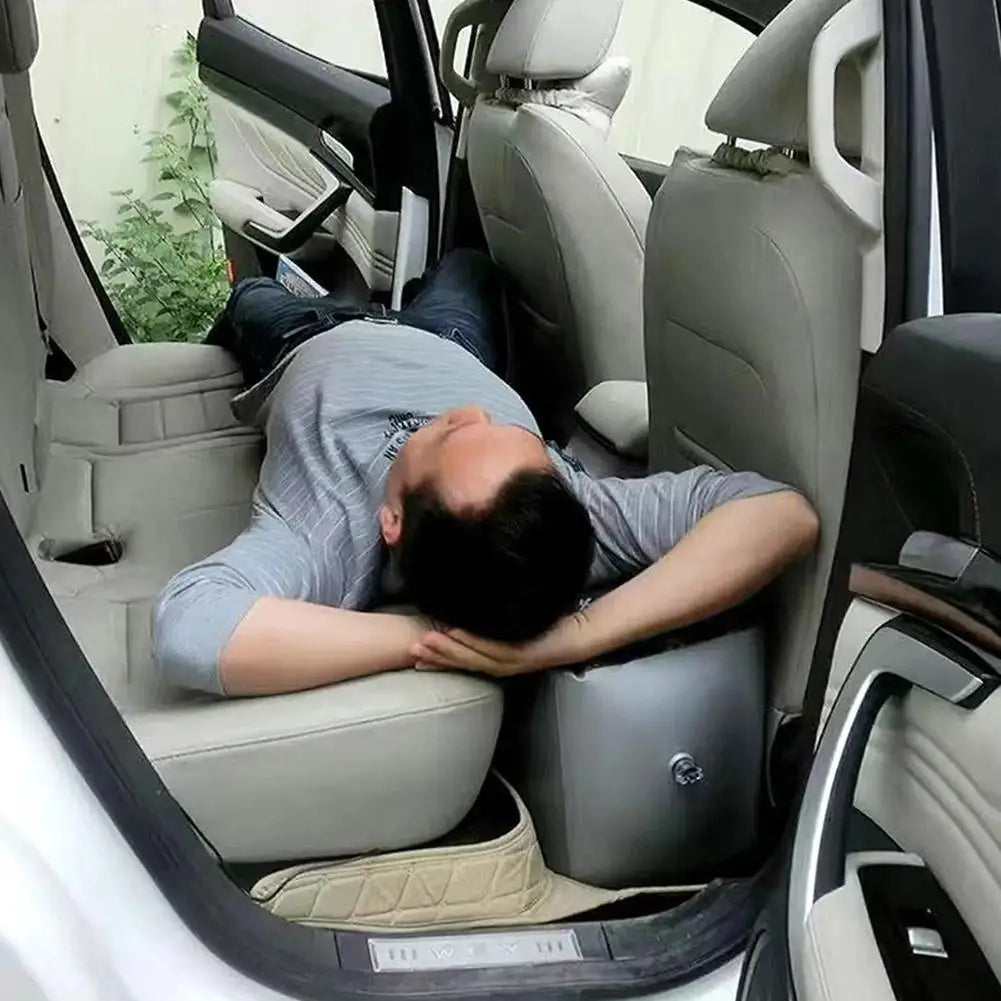 Inflatable Car Back Seat Air Mattress for Travel & Camping