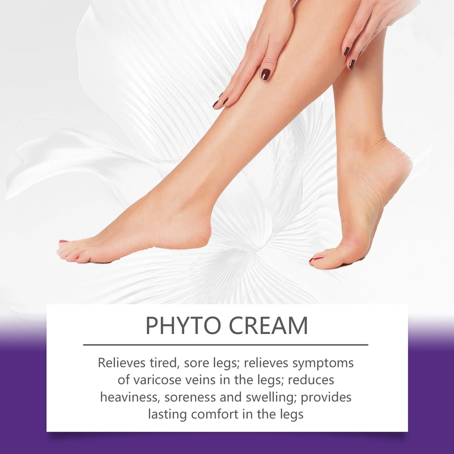 Varicose Vein Treatment Cream Relieve Leg Fatigue Reduce Phlebitis Promote Circulations Blood Repair Barriers Body Care Cream Peaceful Pleasures Health and Wellness