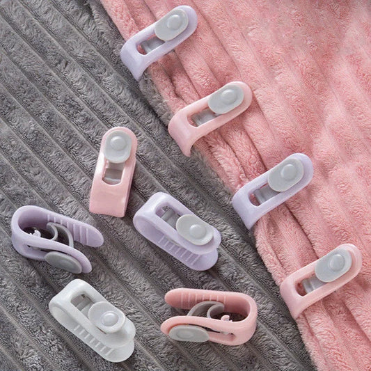 Anti-Slip Bed Sheet Clips & Quilt Holder Pegs – 6/12 Pack Bed Sheet Clips Peaceful Pleasures Health and Wellness