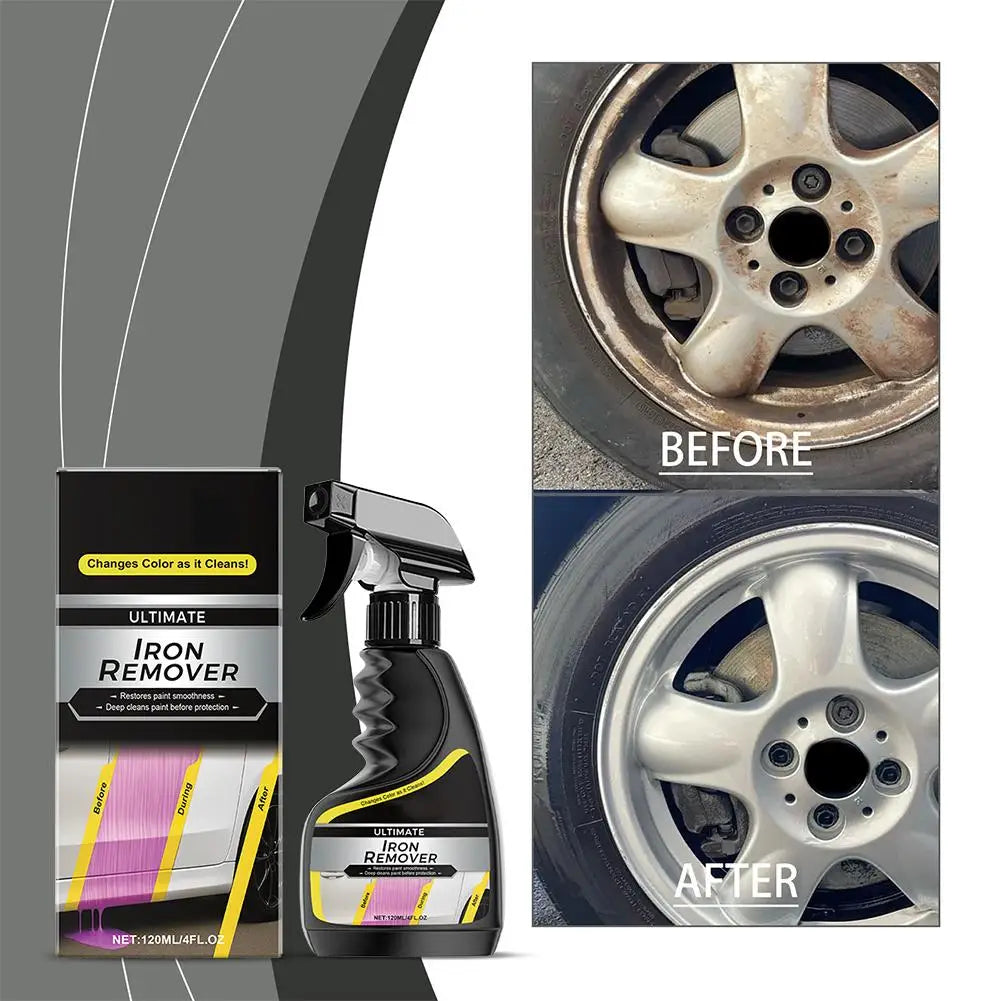 Car Rust Remover Spray – Wheel Hub, Exhaust Pipe & Metal 120ml