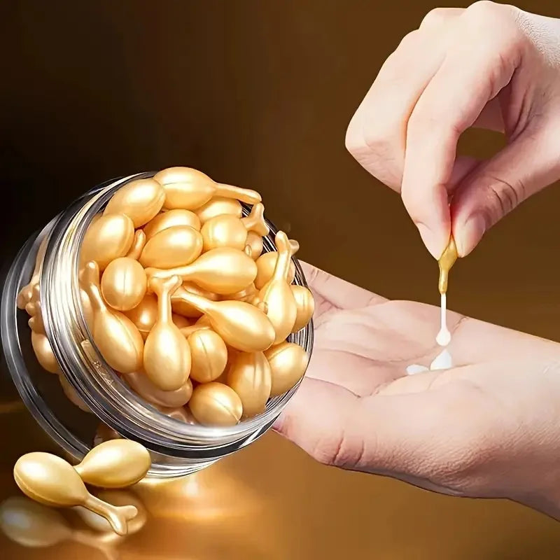 30 Hyaluronic Acid Essence Capsules – Hydrating Face & Neck Serum