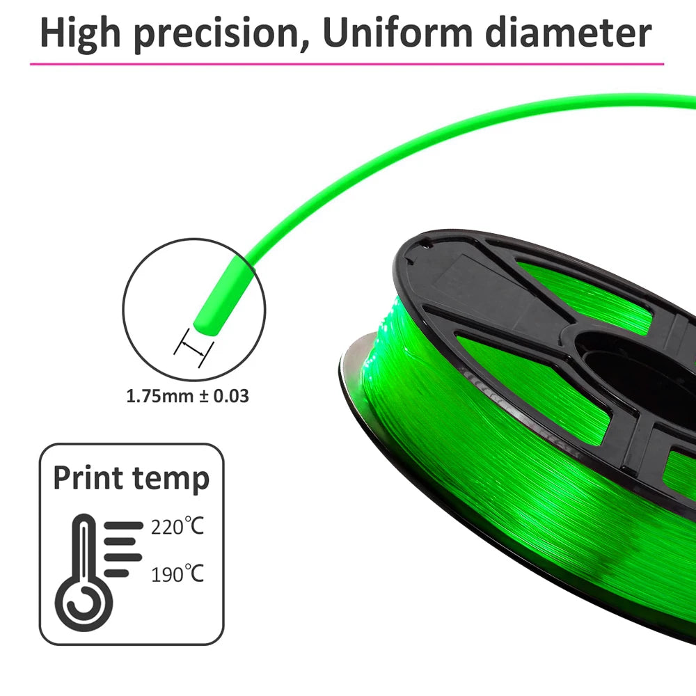 DINGSUN 95A Flexible TPU Filament 1.75mm | Fast & Precise