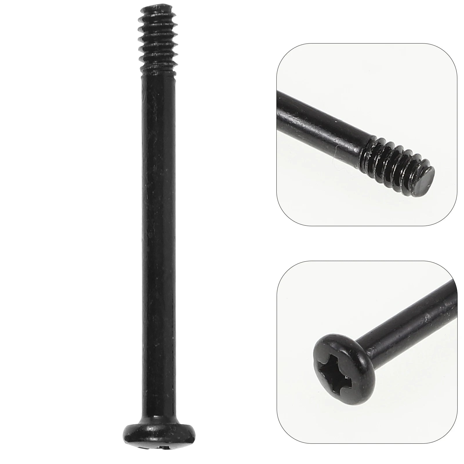 50pcs Computer 34mm Long Metal Cooling Mounting Screws Cooling Fan Mount Screws for PC Case Water Radiator DIY Accessories Peaceful Pleasures Health and Wellness Default Title