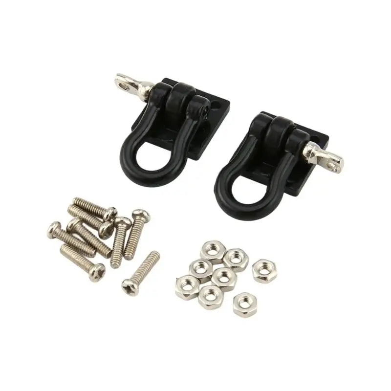 Metal Simulation Tow Hook Set for 1:10 RC Crawler | Easy Assembly