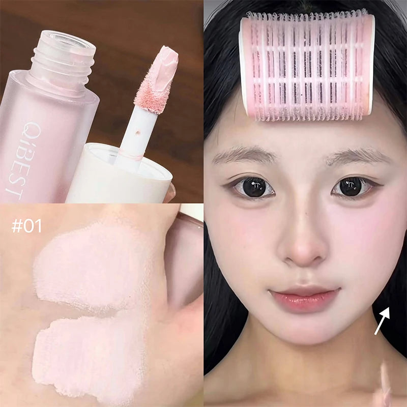 QIBEST Liquid Blush Contour Highlighter Multi-purpose Cream Matte Blusher Cheek Tint Face Contouring Waterproof Lasting Makeup Peaceful Pleasures Health and Wellness 01