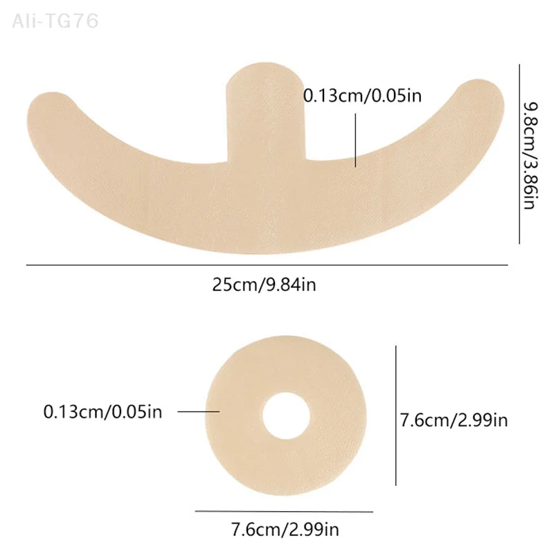 Reusable Silicone Invisible Cover Stickers – Chest & Skin Concealer
