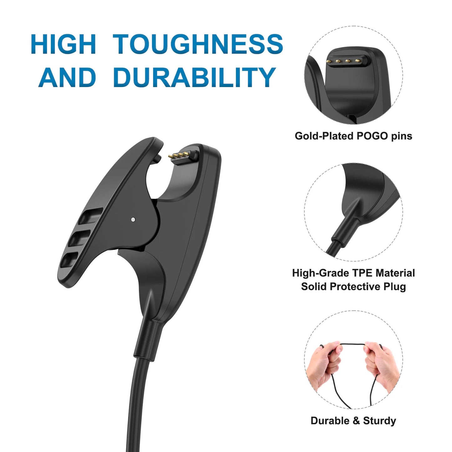 USB Clip Cradle Charger for Suunto 5 Peak Ambit Core Traverse Peaceful Pleasures Health and Wellness