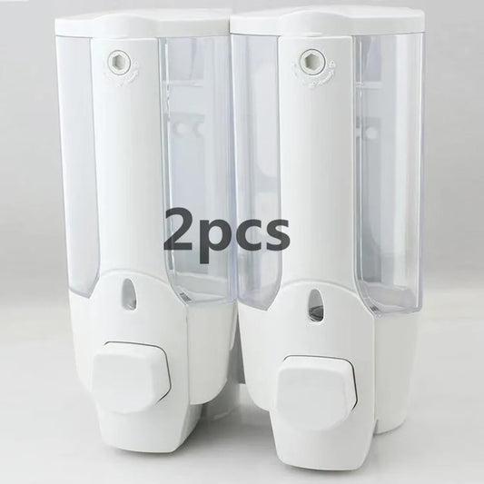350ml Wall Mount Soap & Shampoo Dispenser | Bathroom Soap Dispenser Peaceful Pleasures Health and Wellness