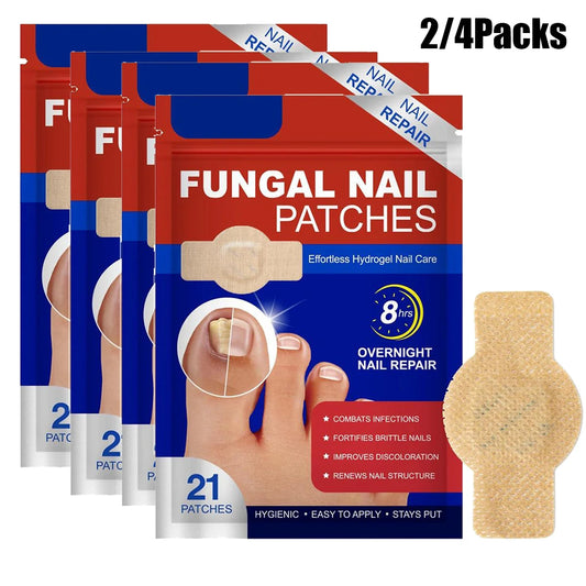 Toenail Fungus Repair Patch – Waterproof Nail Treatment & Ingrown Nail Correction Sticker | 21 Pcs (2 or 4 Pack) Peaceful Pleasures Health and Wellness