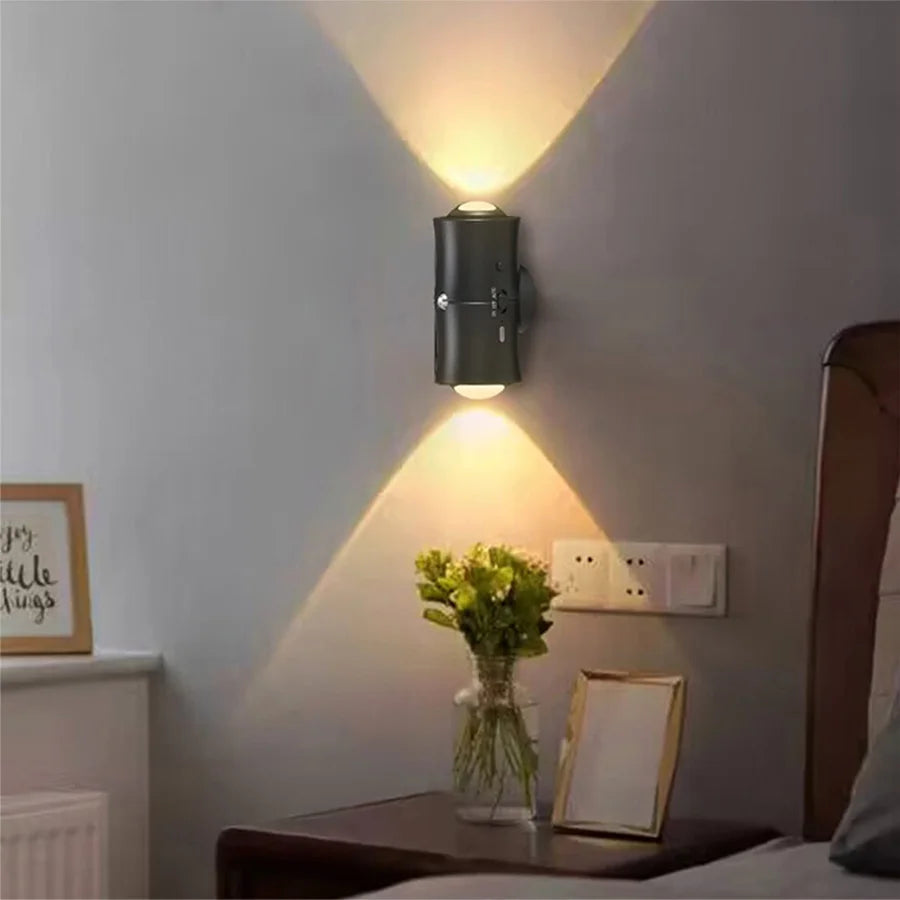 Rechargeable RGB Motion Sensor LED Wall Light – Magnetic Mount