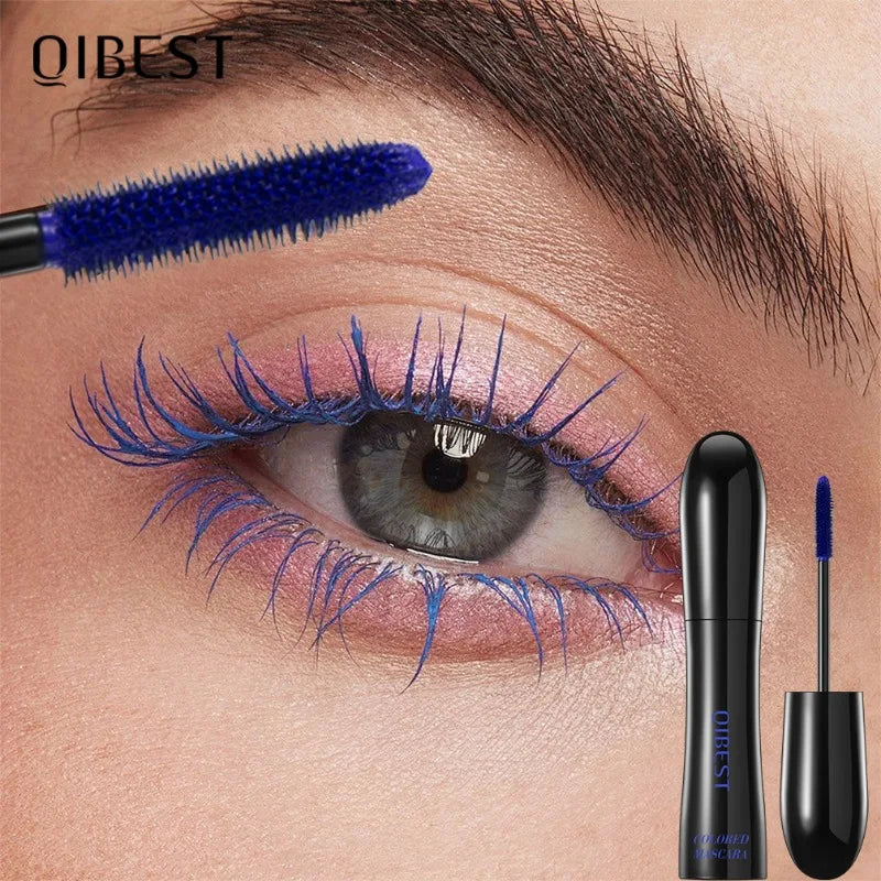 6-Color Waterproof Mascara – Volumizing, Lengthening, Smudge-Proof