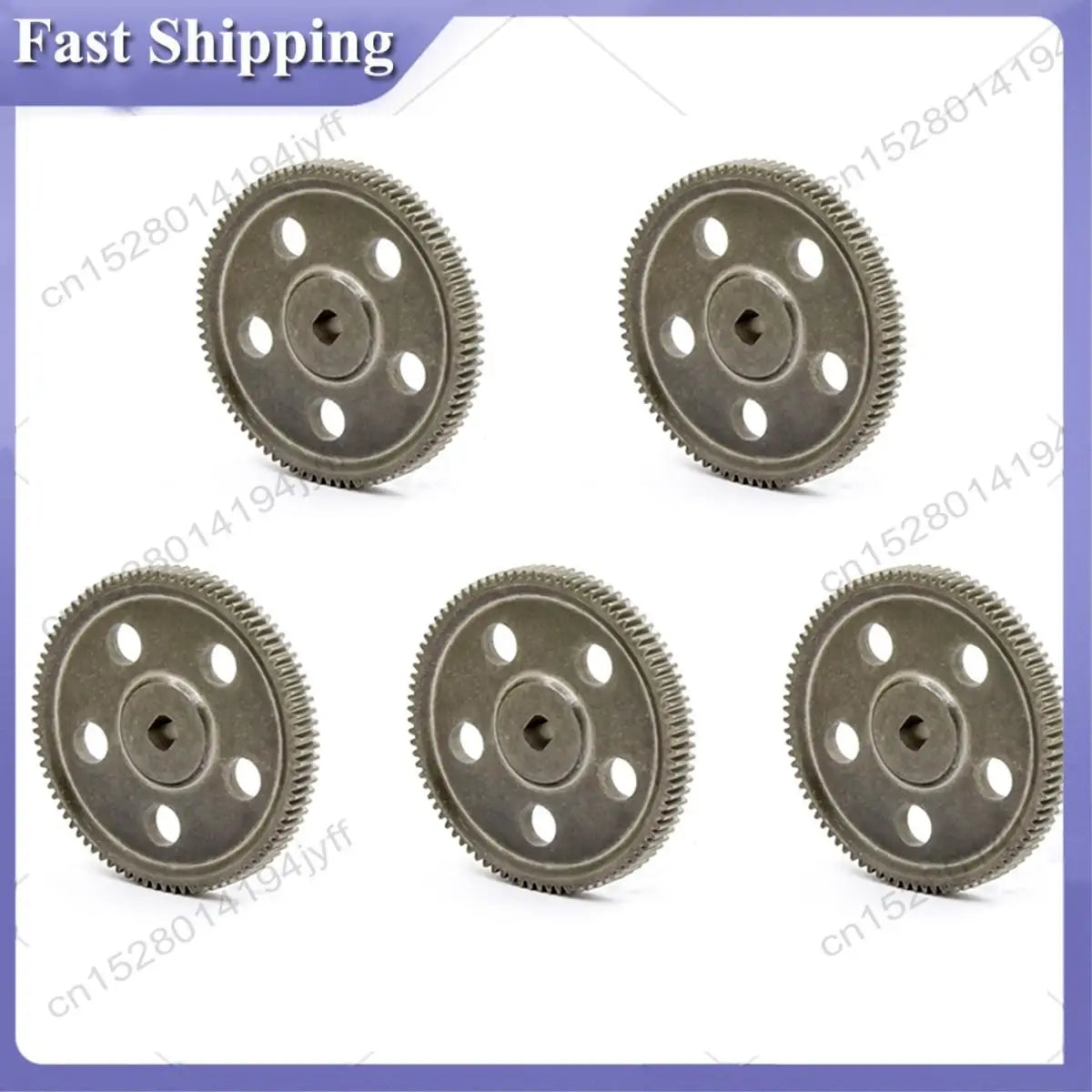 -ABDH 5X Metal Spur Gear 87T For HSP RGT E86100 Upgrade Parts 180024 RC 1/10 Rock Crawler 94180 86100,Copper Peaceful Pleasures Health and Wellness