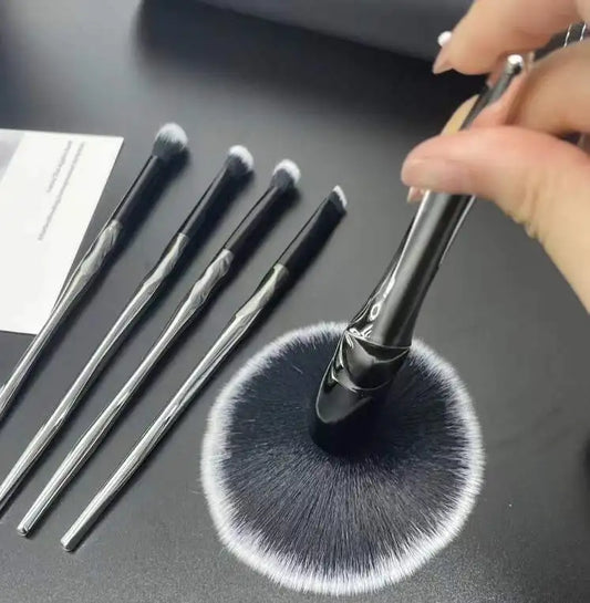Professional 5-Piece Makeup Brush Set | Nylon Bristles Makeup Brush Set Oasis Select