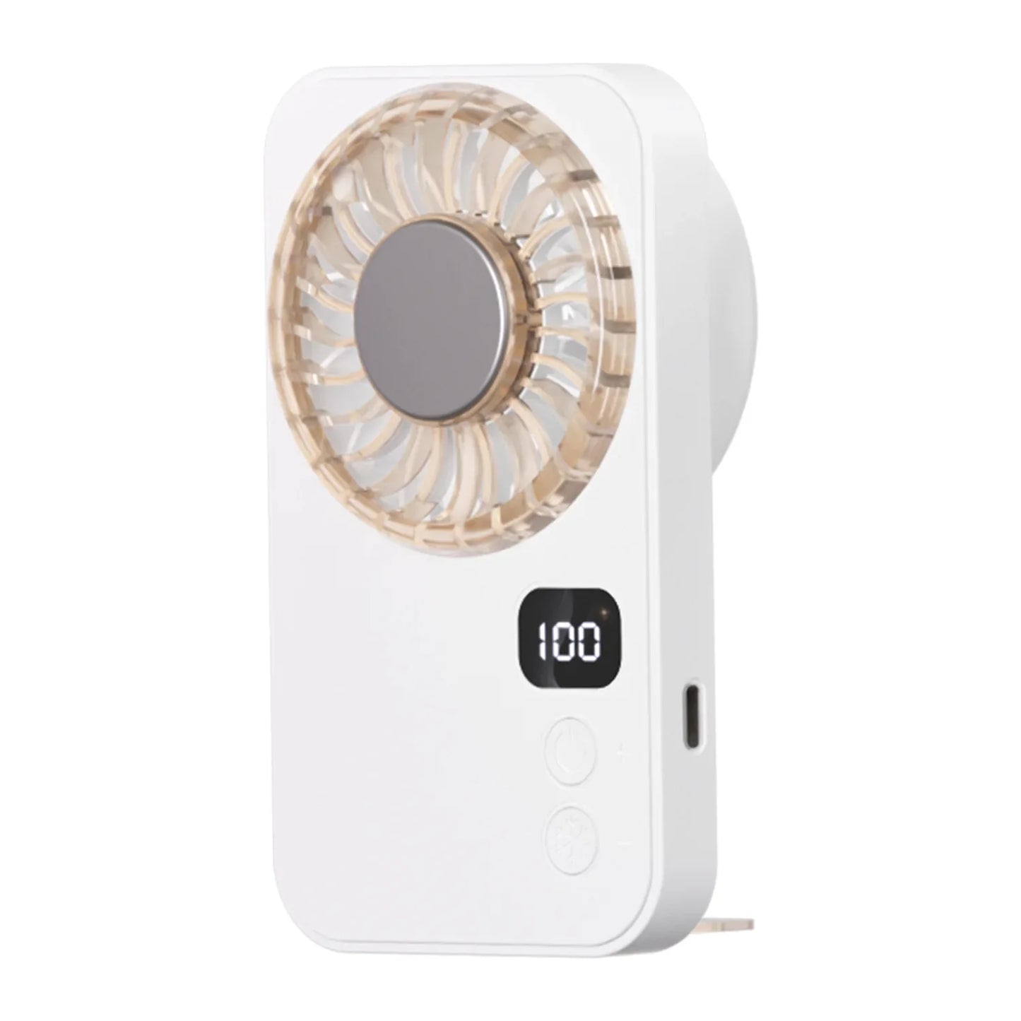 Ultra-Thin Semiconductor Cooling Pocket Fan – Portable & Desktop