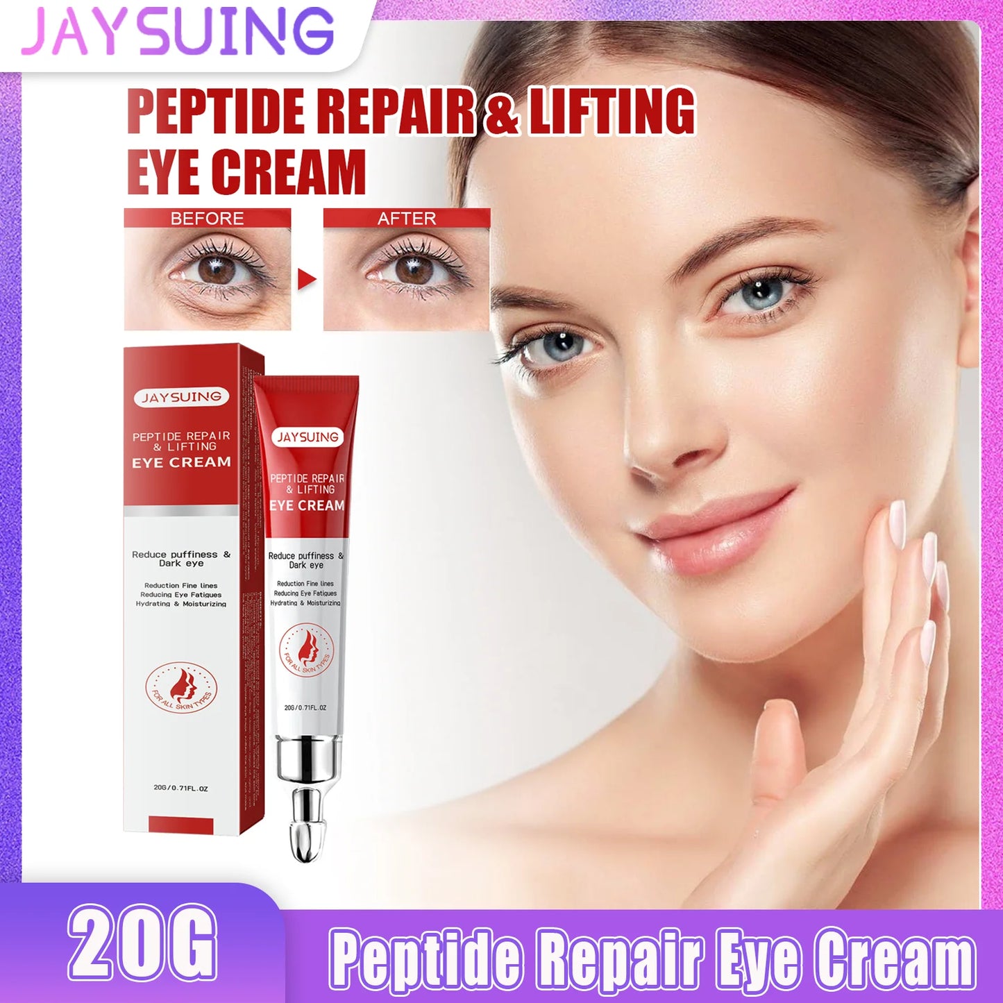 Jaysuing Eye Cream – Firm, Brighten & Hydrate | 20g
