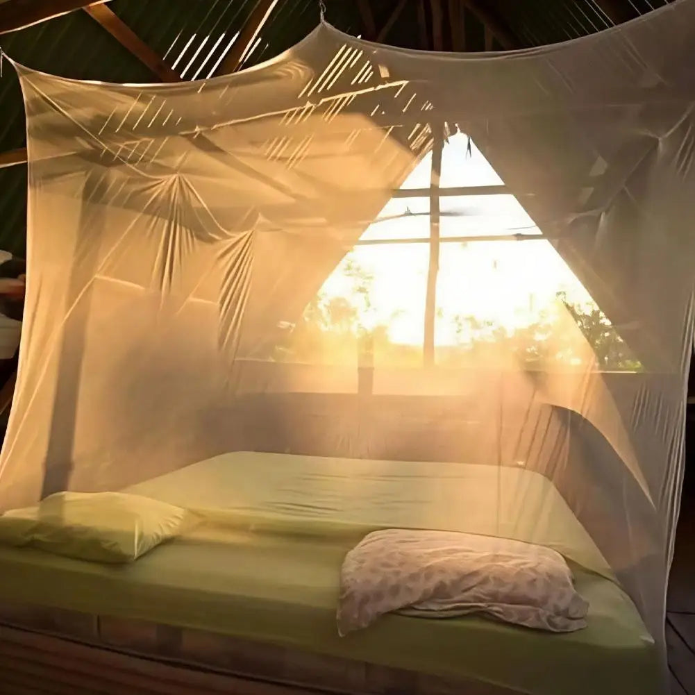 Outdoor Mosquito Net for Gazebo Patio Garden Large Mesh Canopy Tent Anti-Insect Screen Enclosure for Camping Summer Backyard Peaceful Pleasures Health and Wellness