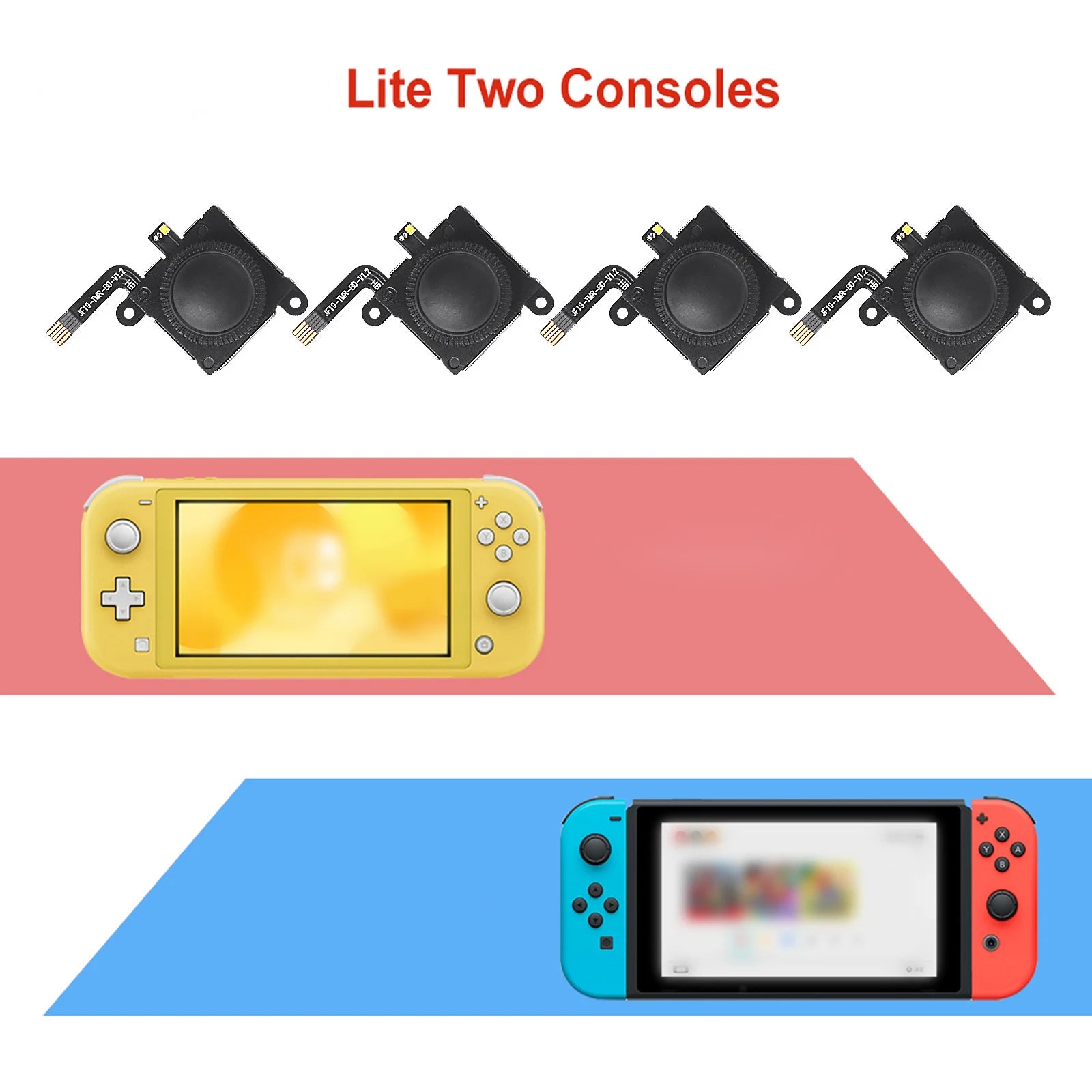 1/2PCS TMR Sensing Joystick for Switch/Lite/OLED Joycon Analog Thumb Stick No Drifting Hall Electromagnetic Stick Repair parts Peaceful Pleasures Health and Wellness