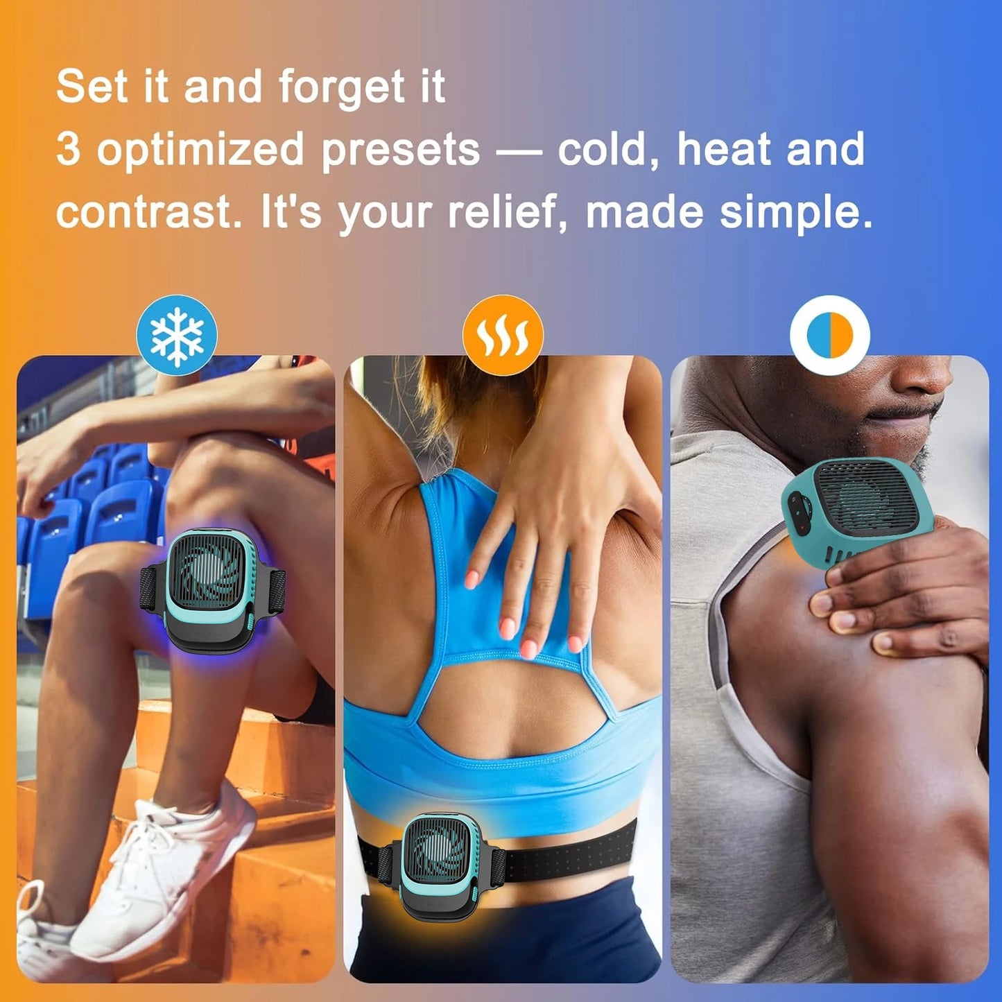 MagCellapy 2-in-1 Hot & Cold Therapy Massager | Pain Relief