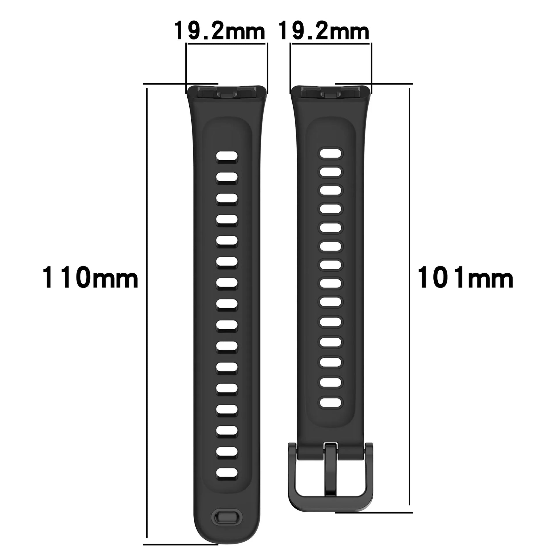 Silicone Replacement Strap for Huawei Band 8, 9 & 10 Peaceful Pleasures Health and Wellness