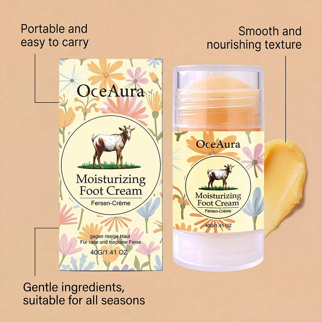 OceAura Lanolin Hand & Foot Cream for Dry, Rough Skin