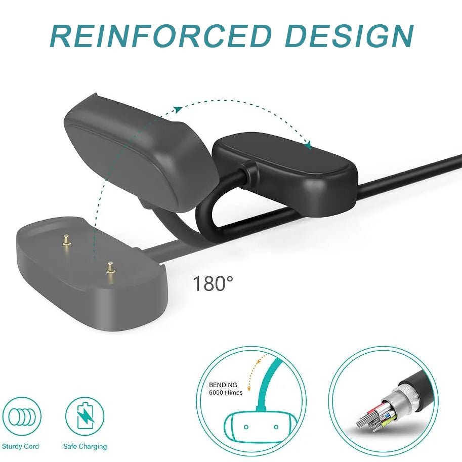USB Charger Cable for Amazfit GTR 2, GTS 2, Bip 3, T-Rex Pro Peaceful Pleasures Health and Wellness