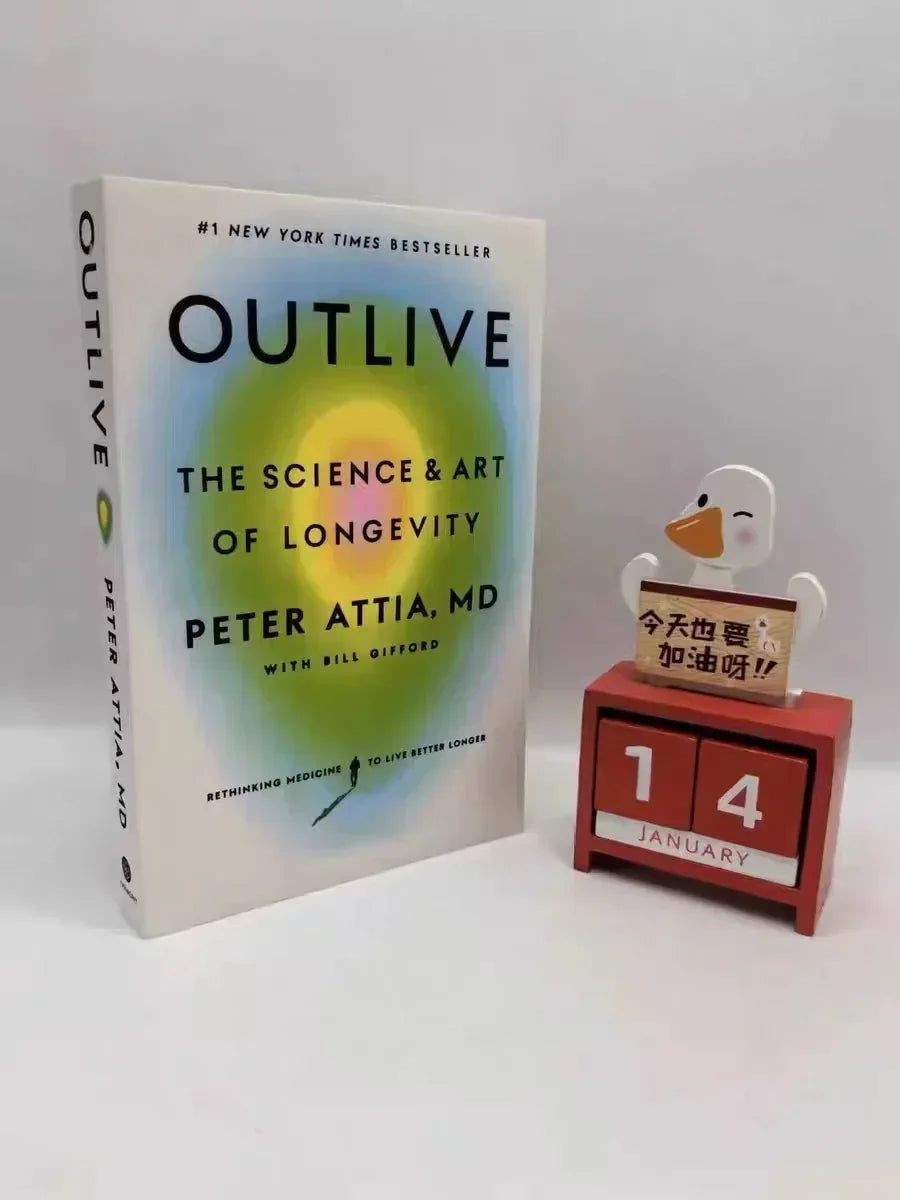 Outlive Peter Attia Science Art Longevity Book English